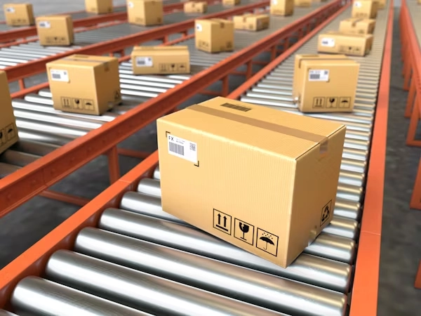 carton packaging conveyor line