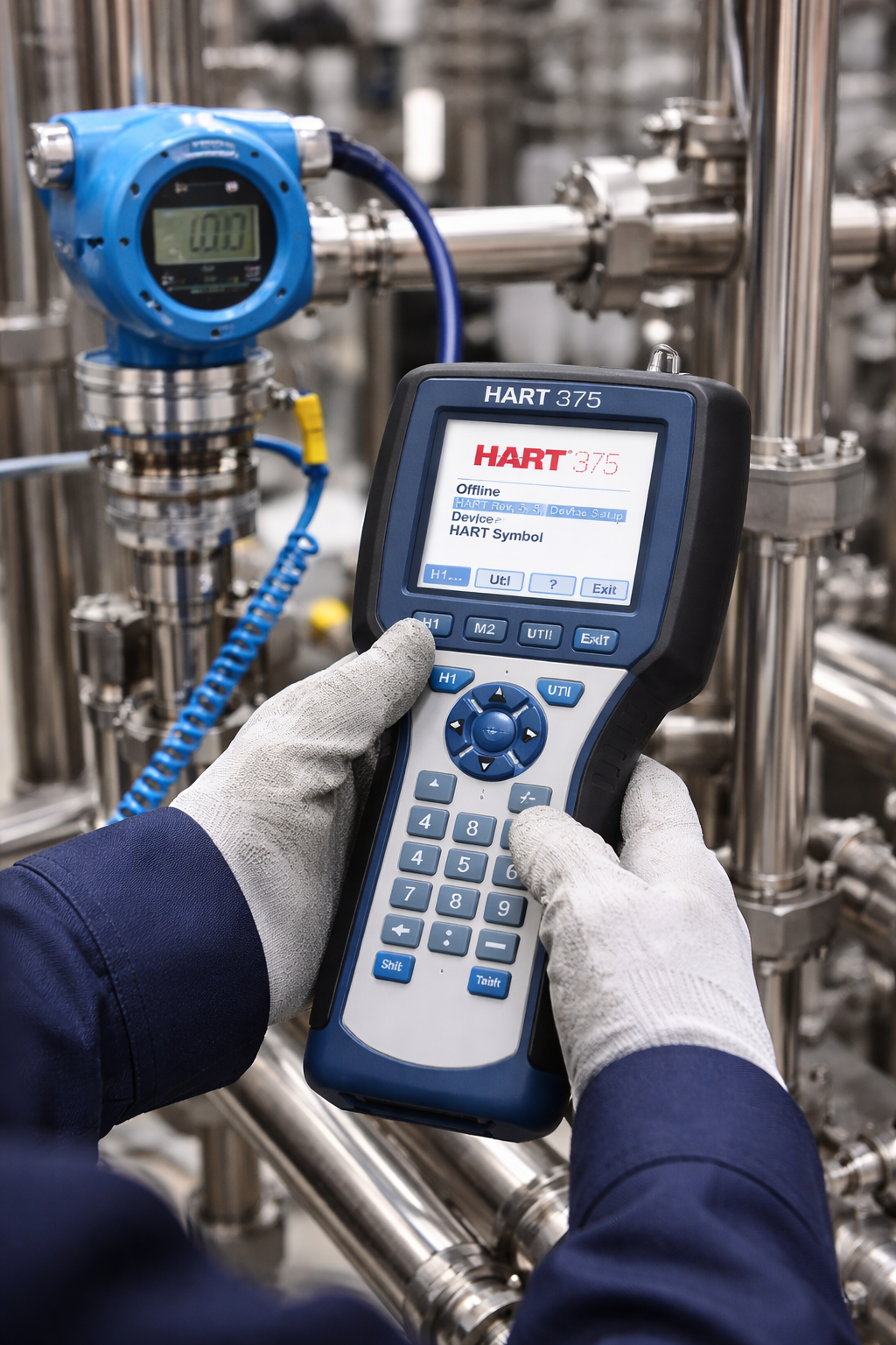 How to Troubleshoot Transmitters with HART 375